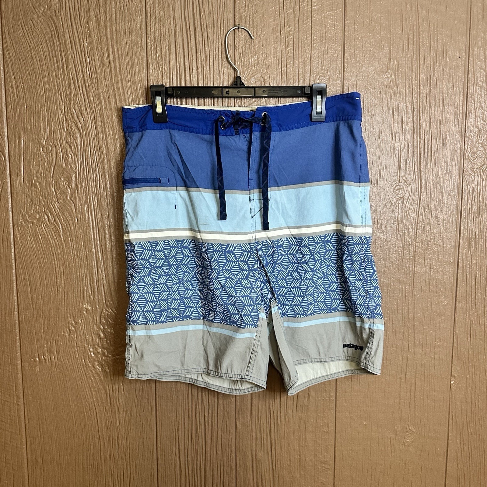 Patagonia Shorts Mens 32 Board Shorts Swimwear Lightweight Swim Trunks Coastal
